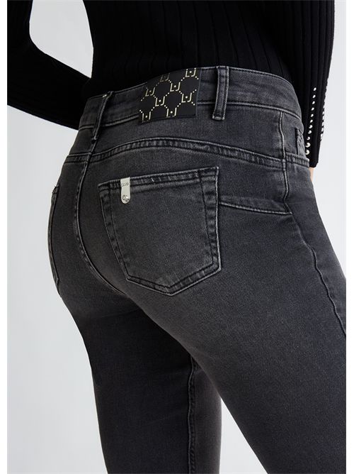 jeans donna nero LIU JO | UF4022D4896/87407